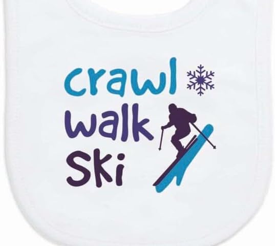 ChalkTalkSPORTS Skiing & Snowboarding Baby & Infant Bibs | Soft Microfiber Ski & Snowboard Baby Bibs