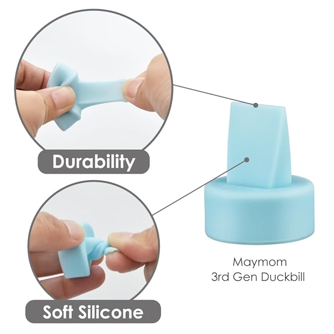 Maymom Pump Parts Compatible with Spectra S1 Spectra S2 Synergy Gold Replace Spectra Duckbill Valve Spectra S2 Replacement Parts Not Original Spectra Replacement Pump Parts