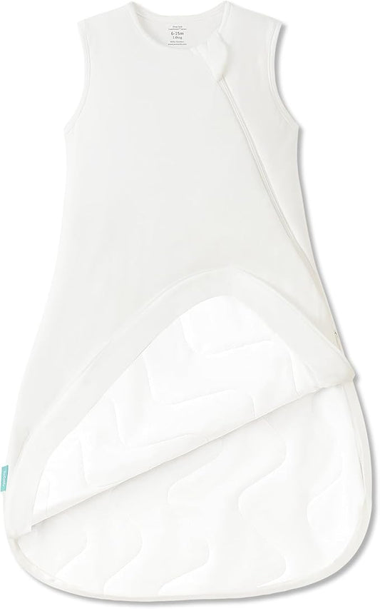 PurComfy Supersoft Sleep Sack 1.0 TOG, Premium Bamboo Viscose Baby Sleeping Bag 2-Way Zipper Sleep Sack Baby Wearable Blanket