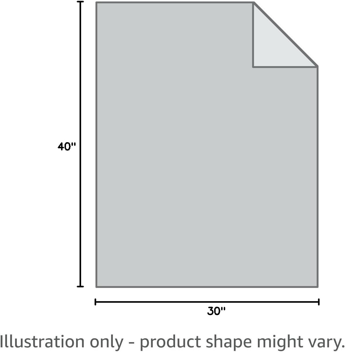 CYMULA Kids Throw for Boys and Girls 30 x 40 inches, Soft Cozy Cute Swaddle Fleece Throw, Light Grey