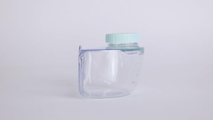 Zomee Collection Bottle Leak Proof - 7 oz - for Zomee Fit Wearable Breast Pump for Breastfeeding and Nursing Mothers Milk Bottle Storage Container (Pump Not Included)