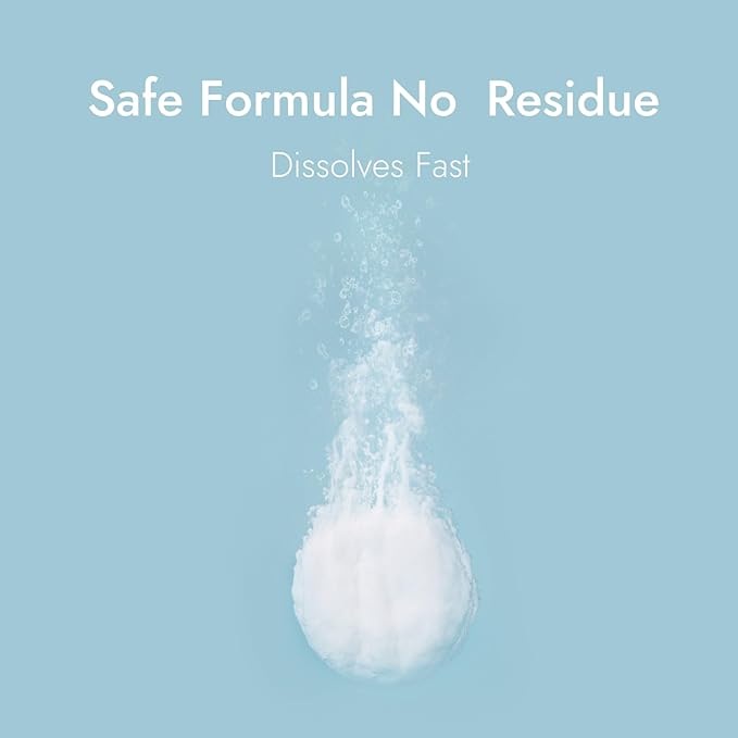 Papablic 120Pcs Official Detergent Soap Tablets for Baby Brezza,GROWNSY,Momcozy Bottle Washer Pro, Effective Cleaning with Safe Highly Concentrated Formula