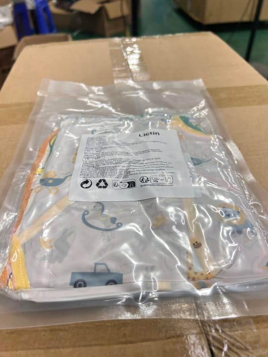 Lictin Long Sleeve Bibs 5 Pack - Baby Bibs, Waterproof Toddler Bibs, Baby Smock for Eating, Baby Bibs for Feeding Teething