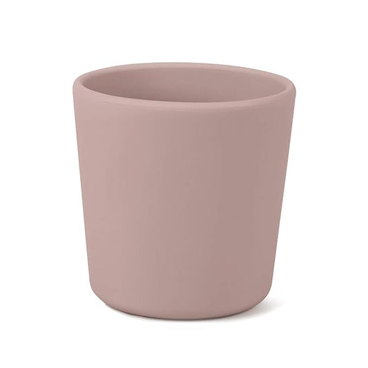 Silicone Toddler Cup 5 oz, First Open Cup for Toddlers 1-3 years old, Unbreakable Open Cup for Baby Non-Smell, Anti-Slip, Dishwasher Safe (Purple)