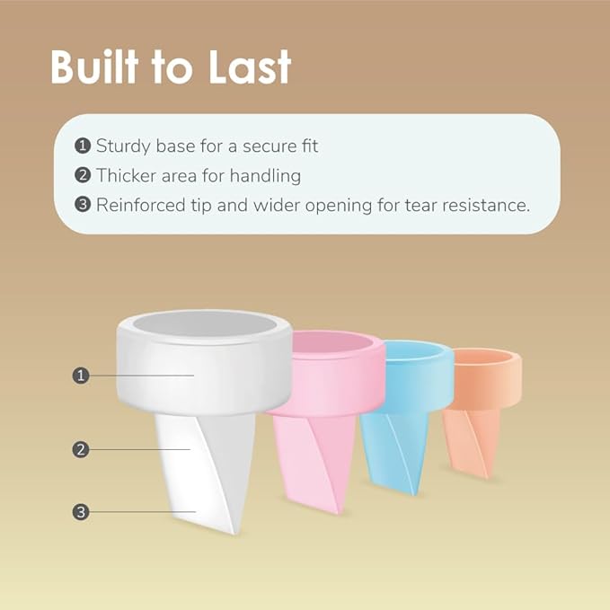 Maymom Pump Parts Compatible with Spectra S1 Spectra S2 Spectra Incl Duckbill Valve Replace Spectra Duckbill Valve Spectra S2 Replacement Parts Not Original Spectra Pump Parts (6 Duckbill 4 Membrane)