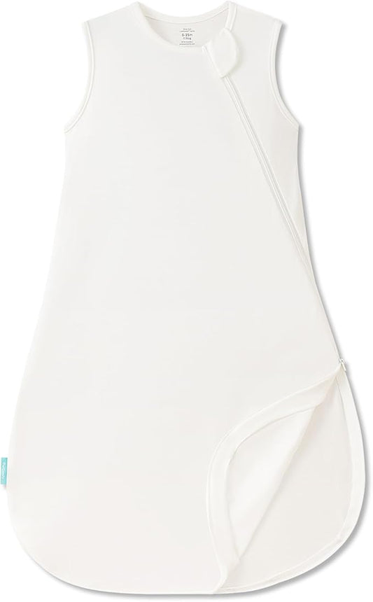 PurComfy Supersoft Sleep Sack 0.5 TOG, Premium Bamboo Viscose Sleeping Bag Thin Baby Wearable Blanket 2-Way Zipper Sleep Sack