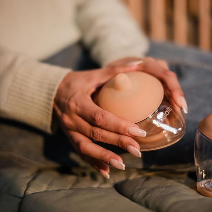 Emulait Anatomy Bottle Breast Shaped Baby Bottle - Medium - Shape 2-Responsive Flow Valve