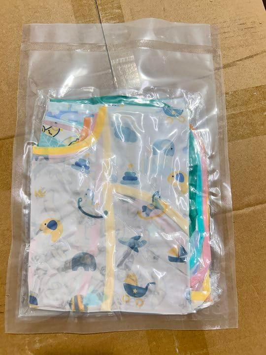 Lictin Long Sleeve Bibs 5 Pack - Baby Bibs, Waterproof Toddler Bibs, Baby Smock for Eating, Baby Bibs for Feeding Teething