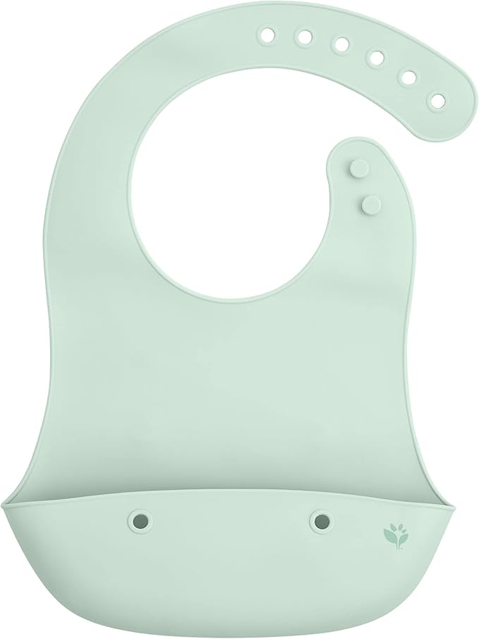 Green Sprouts Unisex Baby Silicone Scoop Bib
