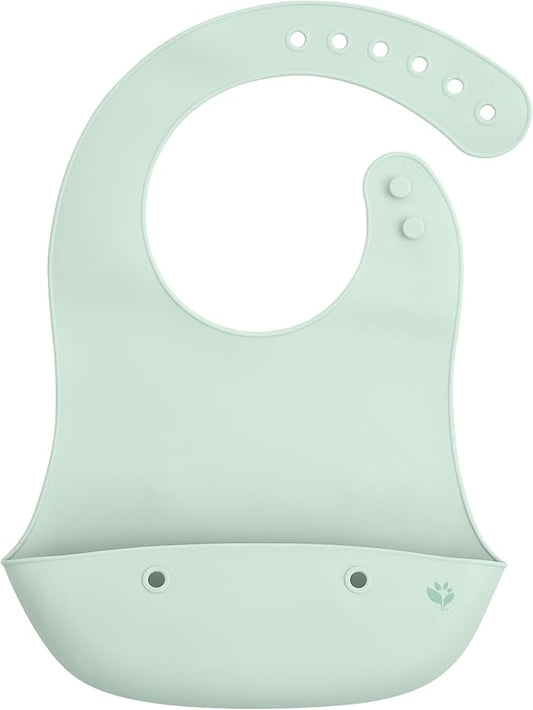 Green Sprouts Unisex Baby Silicone Scoop Bib