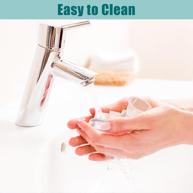 2pcs Duckbill Valves and 2pcs Silicone Diaphragm Compatible with Zomee Z1/Z2/BabyBuddha/NCVI 8782/8780/Motif Twist Breast Pump Replacement Pump Accessories