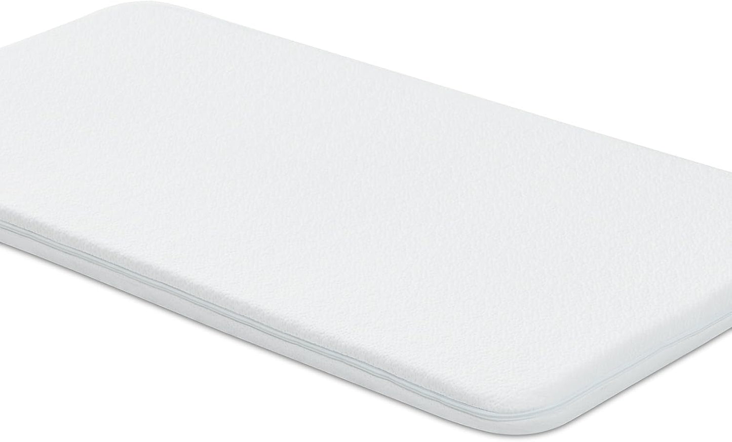 NeoBorn Baby Bassinet Mattress Pad, 47" x 23.6" Dual Sided Comfort Gel Memory Foam Mattress with Removable Soft Tencel Cover Fit for ADOVEL/BabyBond/ANGELBLISS/ELEMARA Bassinet Bedside Crib