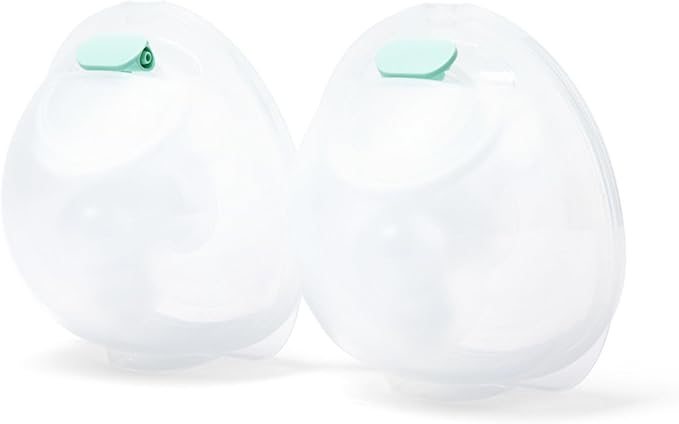 Motif Medical Breast Milk Collector Cups for Luna & Duo Breast Pump - Hands-Free & Portable Collection Cups for Breast Milk - Wearable Milk Collection Cups w/Storage Bag, 5 Flanges & More (5 oz)