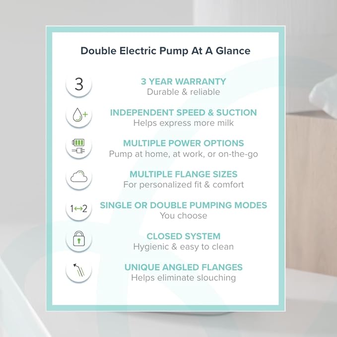 Evenflo Feeding Select Advanced Double Electric Breast Pump