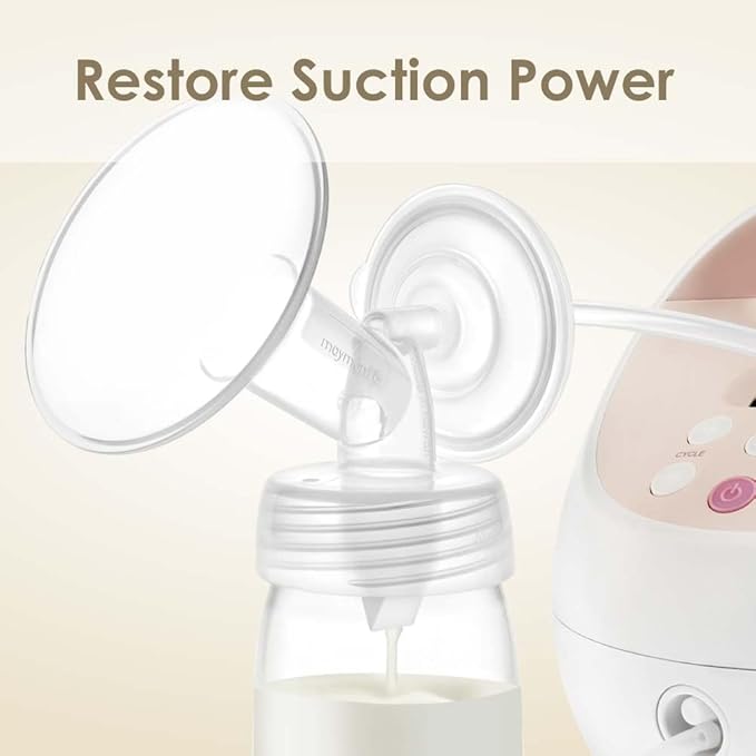 Maymom Pump Parts Compatible with Spectra S1 Spectra S2 Spectra Incl Duckbill Valve Replace Spectra Duckbill Valve Spectra S2 Replacement Parts Not Original Spectra Pump Parts (6 Duckbill 4 Membrane)