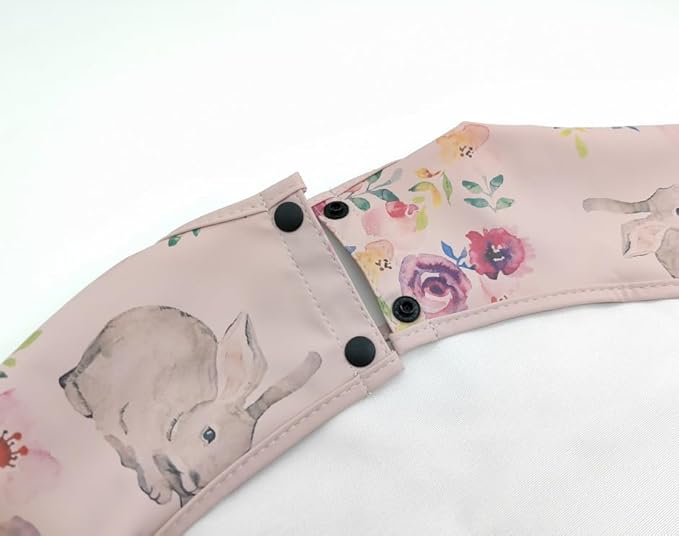 GZMM Waterproof Baby Bibs,Infant Toddler Extra Cover Feeding Bib With Food Catcher,Easy Clean & Washable