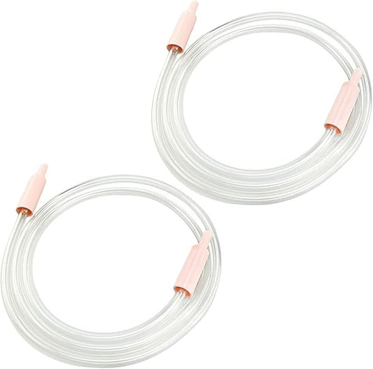 BabyShown Tubing Set Compatible with Zomee Z2 Double Electric Breast Pump. Replace Zomee Z2 Tubing, Z2 Replacement Part, NOT Original Zomee Tubing Set. BPA Free DEHP Free