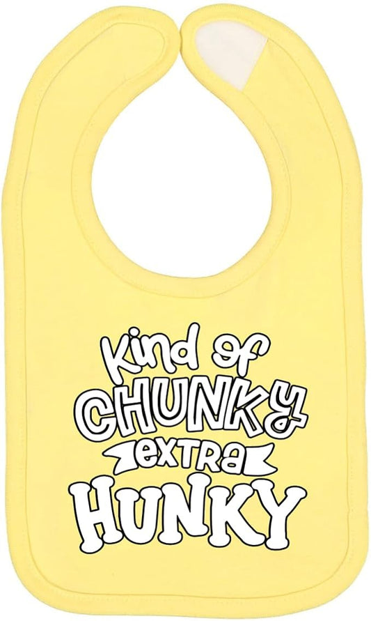 Wild Bobby Kind of Chunky Extra Hunky Humor Infant Premium Jersey Baby Bib