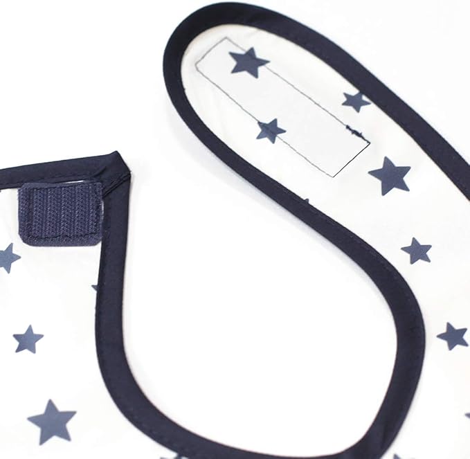 Full Coverage Waterproof Feeding Bib for Toddlers – Extra Long Apron Bib for Mealtime, Self-Feeding, BPA-Free