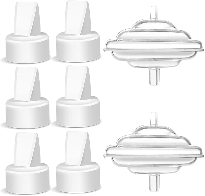 PUMPMOM-US Replacement Duckbill Valves and Backflow Protector for Spectra, Compatible Pump Parts for Spectra S1 S2 9 Plus and SG (Not Original S2 Accessories)