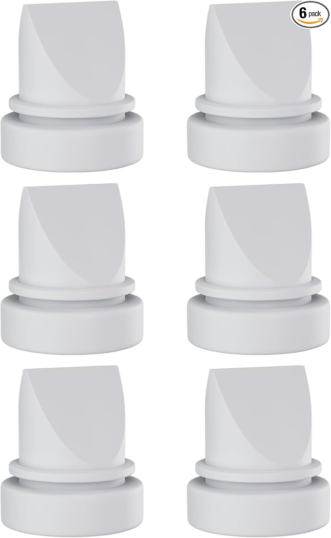 6 Pack M9 Duckbill Valves Compatible with Momcozy Mobile Flow, Mom Cozy M9 Replacement Parts
