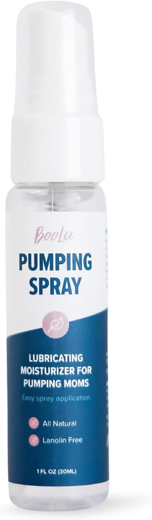 Breast Pump Flange Spray | Helps Sore Nipples & Clogged Milk Ducts | Skin Lubricant for Breast Pumping | Apply Pumping Spray Directly to Shields | Vegan & Lanolin Free | (1 Fl Oz)