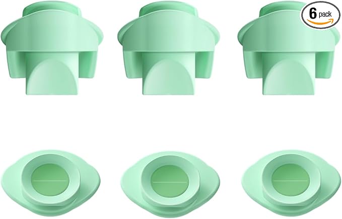 6pcs Silicone Duckbill Valves Compatible with Elvie Wearable Breast Pump, for Elvie Breast Pump Replacement Accessories, BPA Free, Same as Original