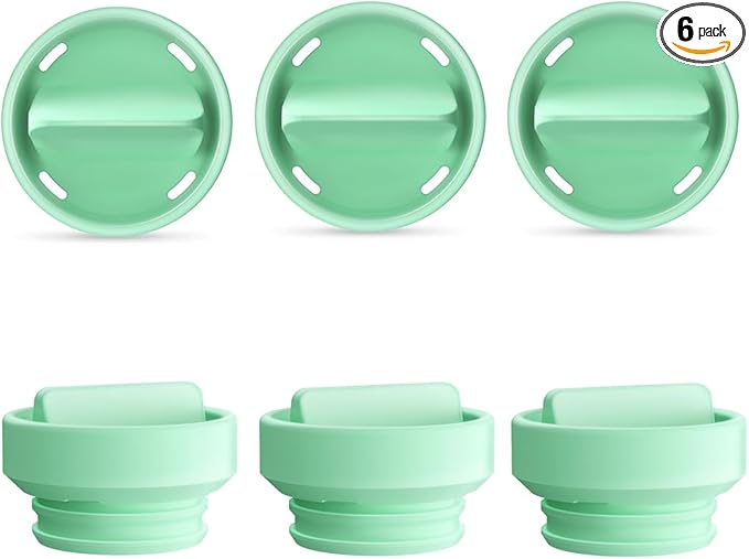 6pc Duckbill Valves Compatible with Elvie Stride 2/Stride Pump Replacement Parts, for Stride2 Breast Pump Replacement Parts, Not Original Elvie Pump Accessories