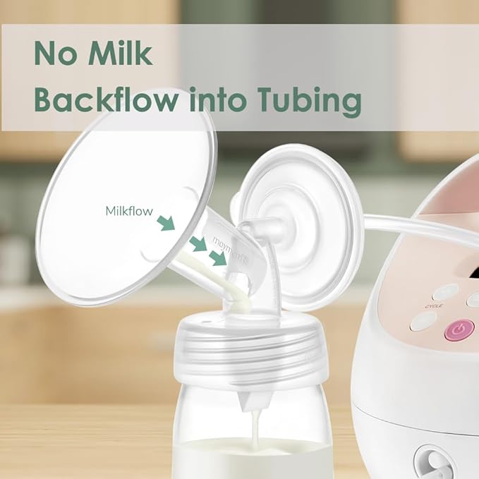 Maymom Backflow Protector Compatible with Spectra S2 S1 and 9 Plus Syngergy Gold Breastpump, Not Original Spectra Backflow Protector Replacement Pump Parts S2 Accessories