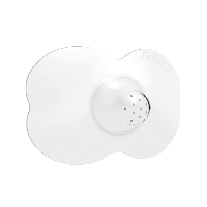 Dr. Brown's Butterfly Breastfeeding Nipple Shields for Protecting Sore, Flat or Inverted Nipples, Essential for Latching Difficulties with Microwave Sterilizer Carrying Case, 20mm