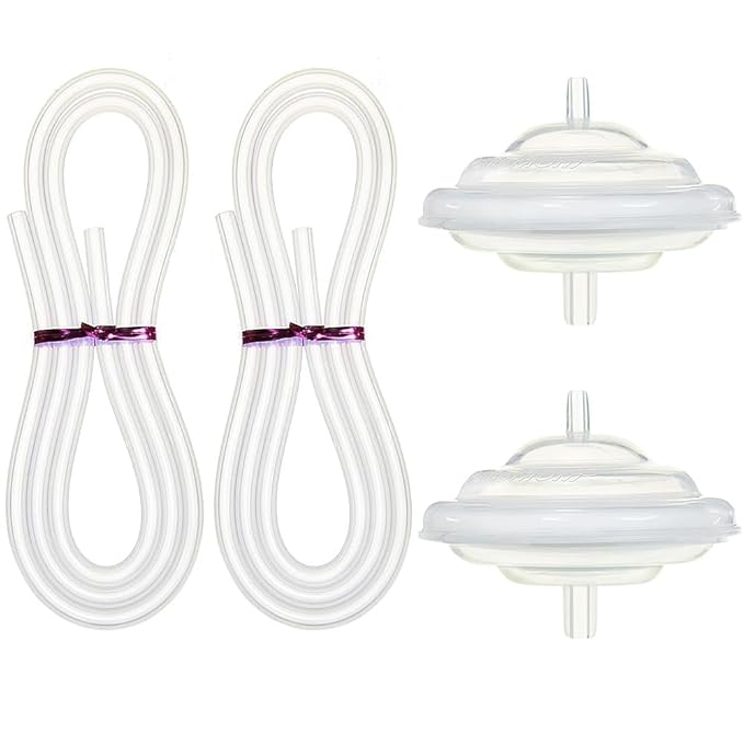 PumpMom-us Backflow Protector and Tubing for Spectra, Replacement Breast Pump Parts for Spectra S1 Spectra S2 Spectra 9 Plus (Not Original Spectra S2 Accessories)