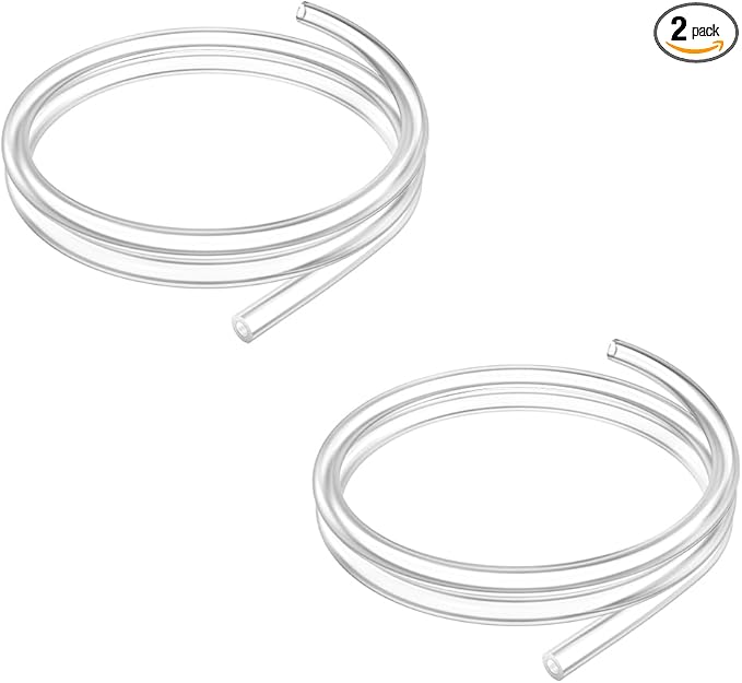 2Pcs Replacement Tubings Compatible with Spectra S2 Spectra S1 Spectra 9 Plus, Soft Silicone Tubing Replace for Spectra Tubing Ameda Tubing Avent Tubing, for Spectra Pump Parts