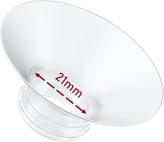 1pcs Breast Pump Flange Insert 21mm Compatible with Momcozy M9/M6/M5/S12 Pro/S9 Pro/V1 Pro/V2 Pro Wearable Breast Pump, Replace for Momcozy Pump Flange Insert, BPA Free, OEM, Not Original Parts