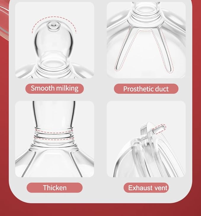 FarBrand Newborn Baby Bottle Starter Kit – Glass Baby Bottles 0-12 Months with Breast-Like Nipples, Anti-Colic, BPA-Free, 4oz & 5oz Breastmilk Bottles, Infant Gift Set, Leakproof Baby Bottle Kit