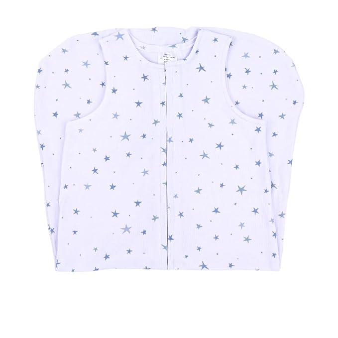 Baby Wearable Blanket - Baby Sleep Sack 100% Interlock Knit Cotton - Sleep Sack 12-18 Months - Comfy Soft Lightweight, 2-Pack Set