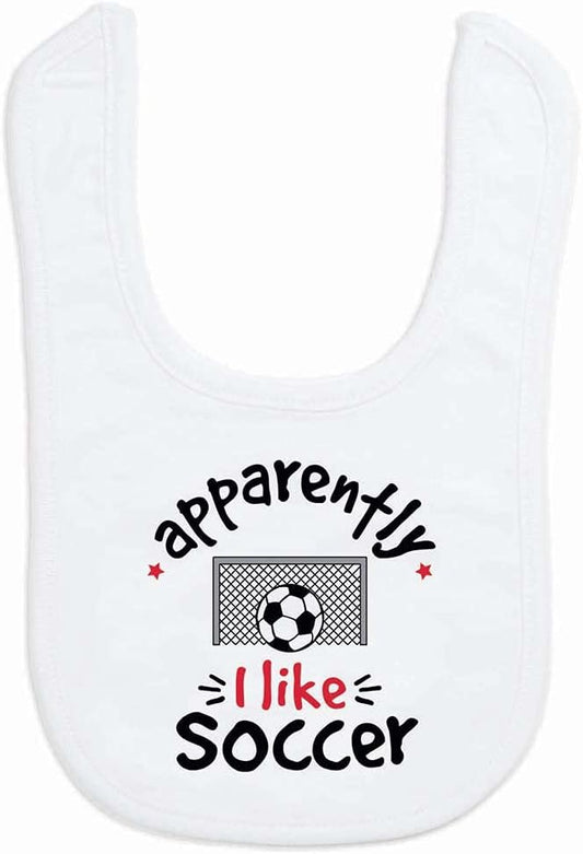 ChalkTalkSPORTS Soccer Baby & Infant Bibs | Soft Microfiber Soccer Baby Bibs