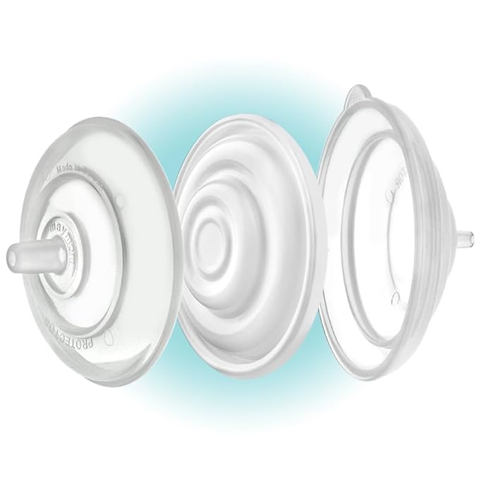 Maymom Silicone Membrane Diaphragm Designed for Spectra S1 S2 9 Plus Breastpump Backflow Protector Also for Maymom Backflow Protector Long Medium Short Stem, Not Original Spectra Accessories Pump Part