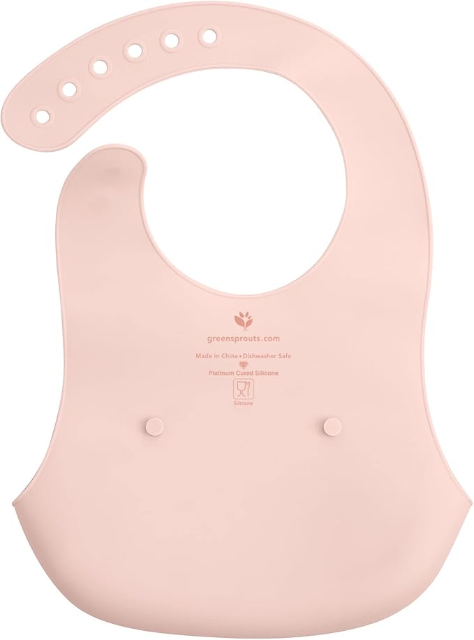 Green Sprouts Unisex Baby Silicone Scoop Bib