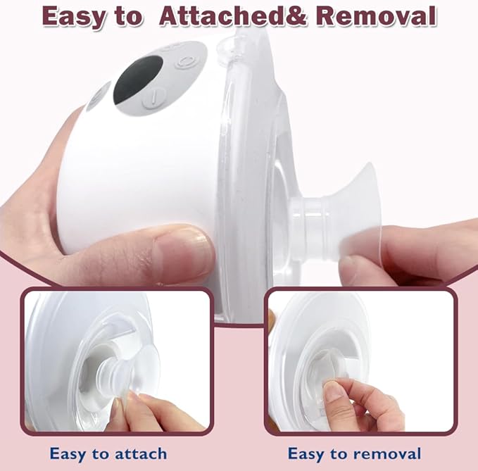 Flange Insert 20mm 6pcs Compatible with Momcozy M5/M9/M6/S12 Pro/V1 Pro/V2 Pro,for Spectra/Medela/MomMed/eufy/Lansinoh/Elvie Breast Pump, Fit for 24mm Flange/Shield of Most Pumps (6PC-20mm)