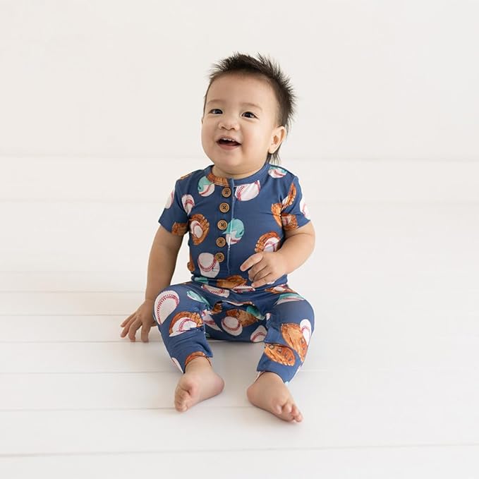 Posh Peanut Convertible Baby Sleepers - Girls Footless Baby Pajamas with 2 Way Zipper for Easy Diaper Changes