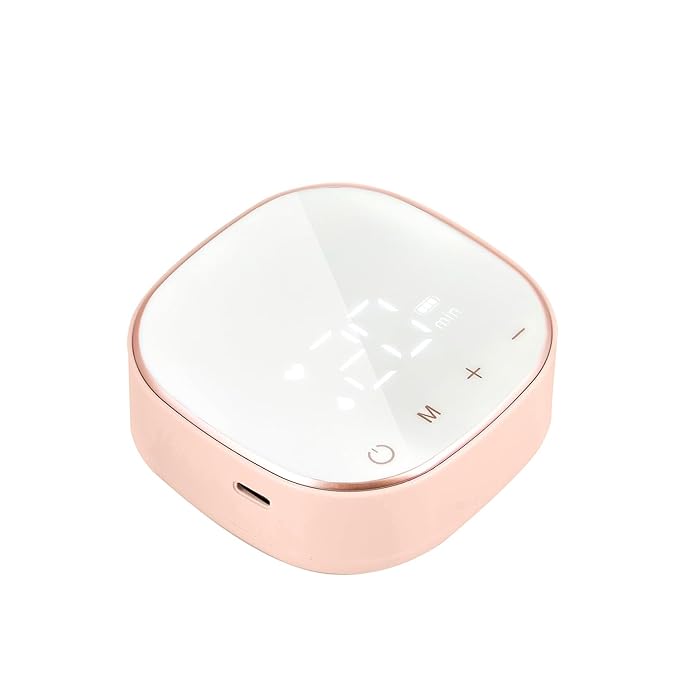 Electric Nipple Corrector for Flat or Inverted Nipples, Portable Nipple Pump, Inverted Nipple Puller, 6 Corrector Covers Rechargeable Nipple Puller Sunken and Shy Nipples