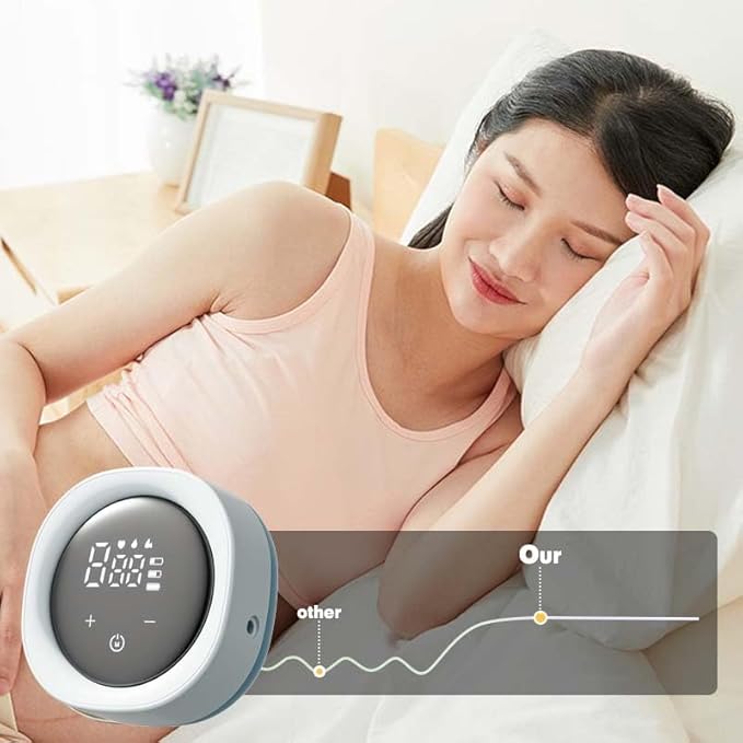 Electric Nipple Corrector for Flat or Inverted Nipples, Portable Nipple Pump, Inverted Nipple Puller, 6 Corrector Covers Rechargeable Nipple Puller Sunken and Shy Nipples