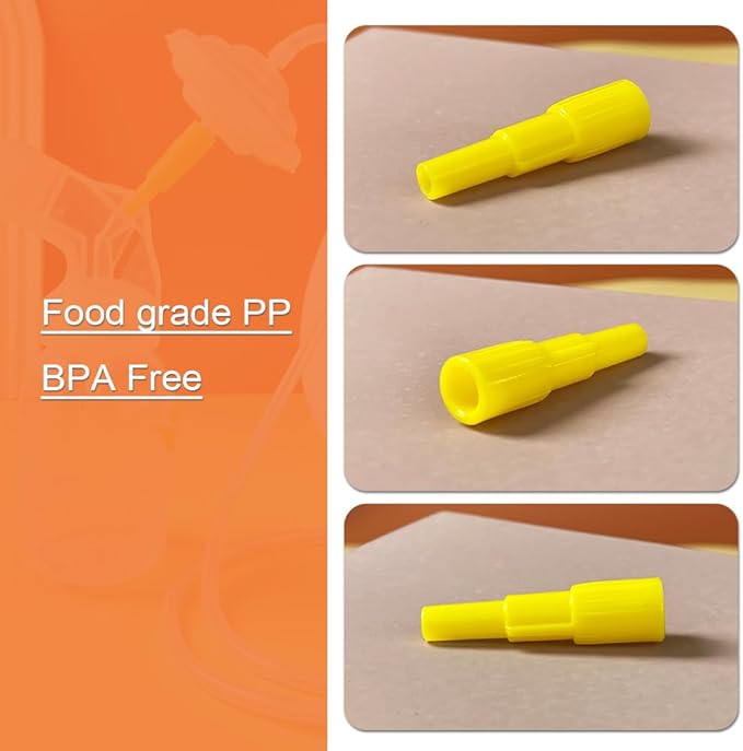 PumpMom-us Backflow Adapter for Spectra S1 S2 Pump to Use Medela Flanges and Bottles, Connects Between Medela Breastshield and Spectra Backflow Protector (Not for Flex Connectors)