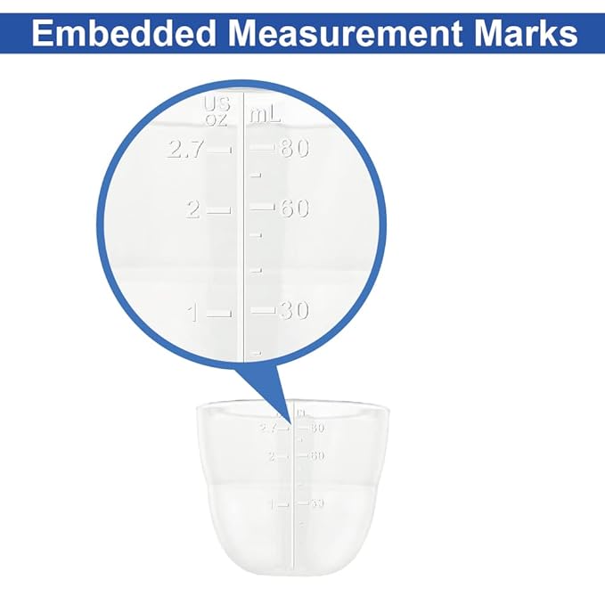 Maymom Wide-Mouth Milk Storage Collection Bottle with Dome Cap, Bottle Top, SureSeal Disk; Compatiable with Spectra S1 S2 Bottles; Compatible with Lansinoh Nipple (4.7oz/140mL, 2pc & 9oz/280mL, 2pc)