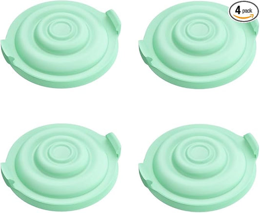 4pcs Pump Seals Compatible with Elvie Breast Pump Parts Replacement, Silicone Diaphragm Replace for Electric Elvie Pump Replacement, Membrane Used for Flange Accessories