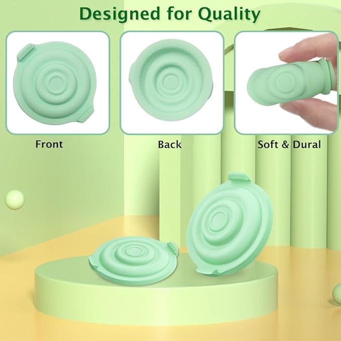 2pcs Pump Seals Compatible with Elvie Breast Pump Parts Replacement, Silicone Diaphragm Replace for Electric Elvie Pump Replacement, Membrane Used for Flange Accessories