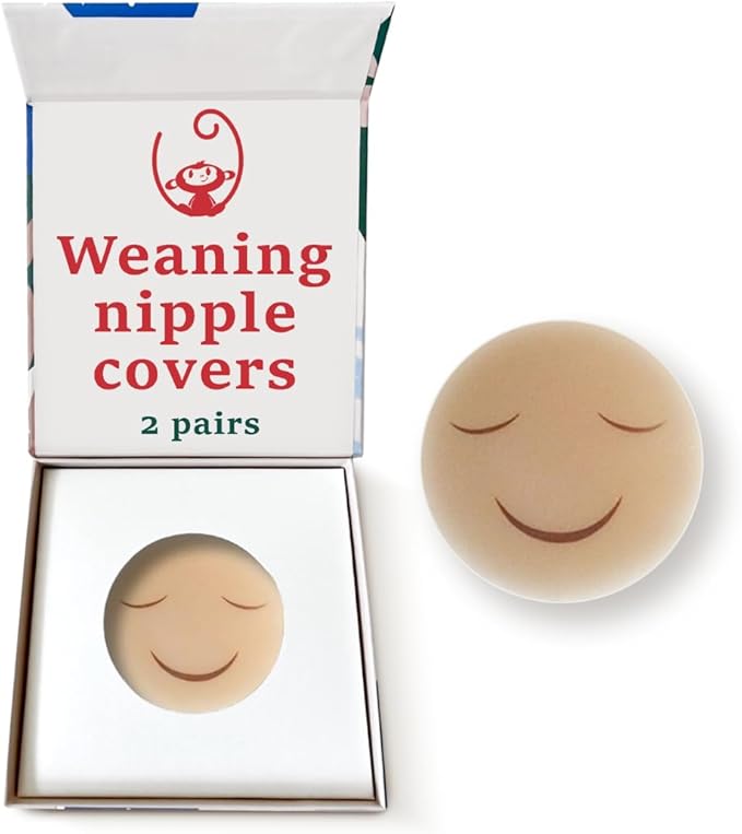 Weaning Breastfeeding 3.3" Nipple Covers for Toddlers– Breastfeeding Weaning Nipple Shields, Breast Nursing