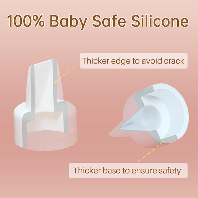 PUMPMOM-US Replacement Duckbill Valves and Backflow Protector for Spectra, Compatible Pump Parts for Spectra S1 S2 9 Plus and SG (Not Original S2 Accessories)