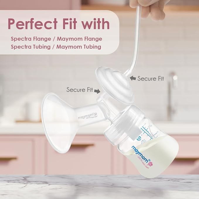 Maymom Backflow Protector Compatible with Spectra S2 S1 and 9 Plus Syngergy Gold Breastpump, Not Original Spectra Backflow Protector Replacement Pump Parts S2 Accessories