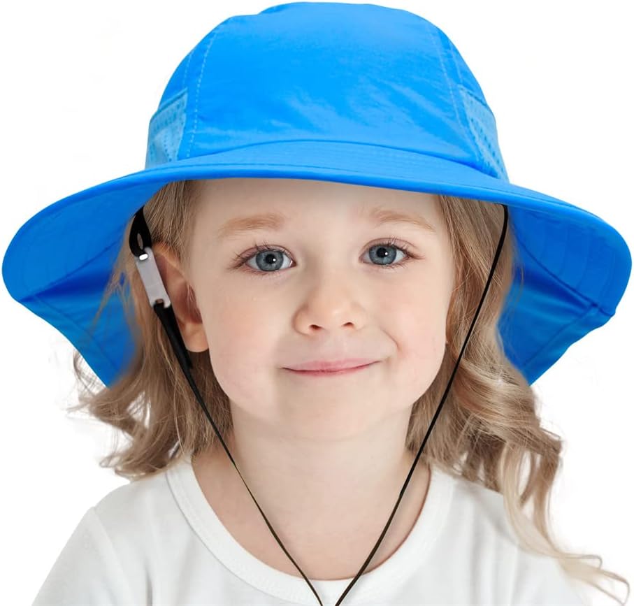 Baby Sun Protection Hat for Infant Toddlers Boys Girls UPF 50+ Sunhat for Outdoor Beach Swim